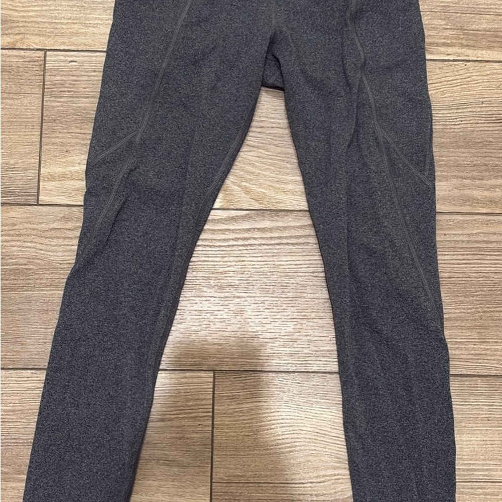 Athleta Charcoal Stash Pocket Leggings